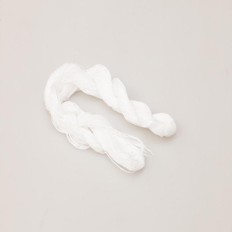 Нитка хірургічна, USP0 (М3.5), ПОЛІЕФІР, кручена, біла, (котушка 130 метрів)